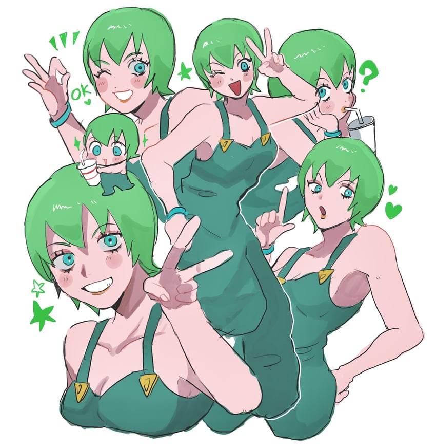 foo fighters (jojo no kimyou na bouken and 1 more) drawn by matubaru_chan