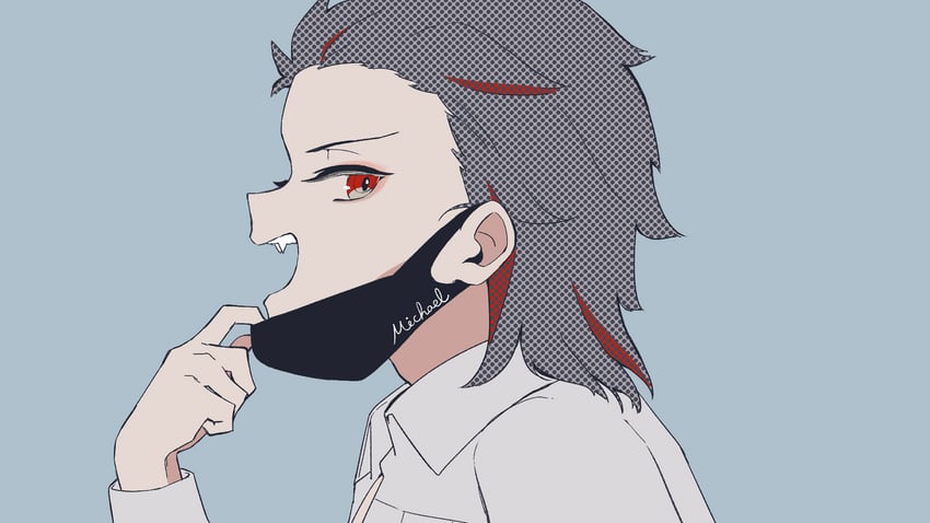 michael roa valdamjong (tsukihime and 1 more) drawn by hashikko69