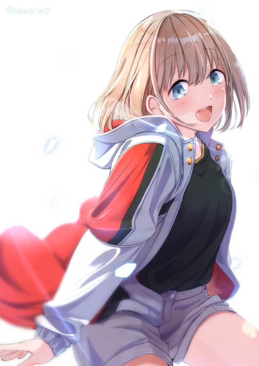 serizawa asahi (idolmaster and 1 more) drawn by namae_hamada