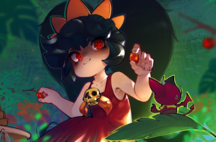 ashley and red (warioware and 1 more) drawn by onimiere