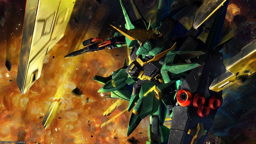 bawoo and psycho bawoo (gundam and 3 more) drawn by tenjin_hidetaka