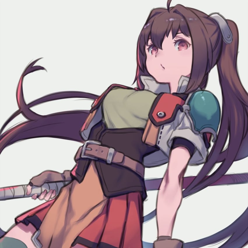 estelle bright (eiyuu densetsu and 1 more) drawn by auru_t