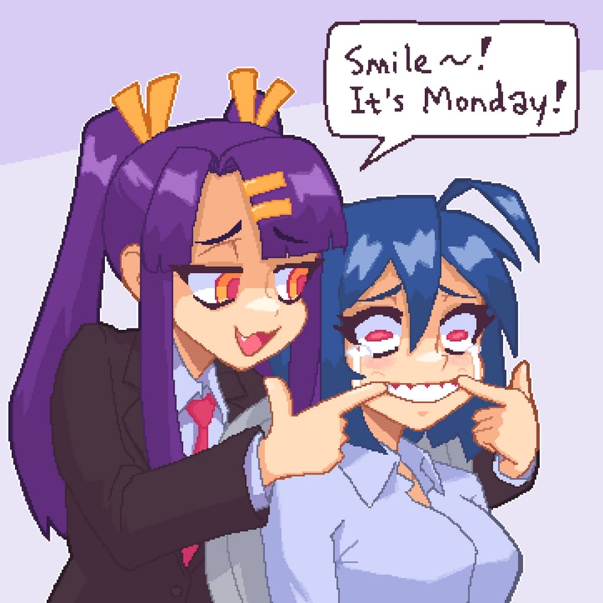 skye and blythe (original and 1 more) drawn by hcnone