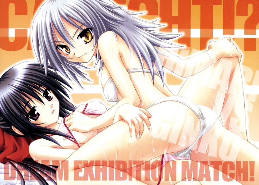 noihara himari and ginko (omamori himari) drawn by matra_milan
