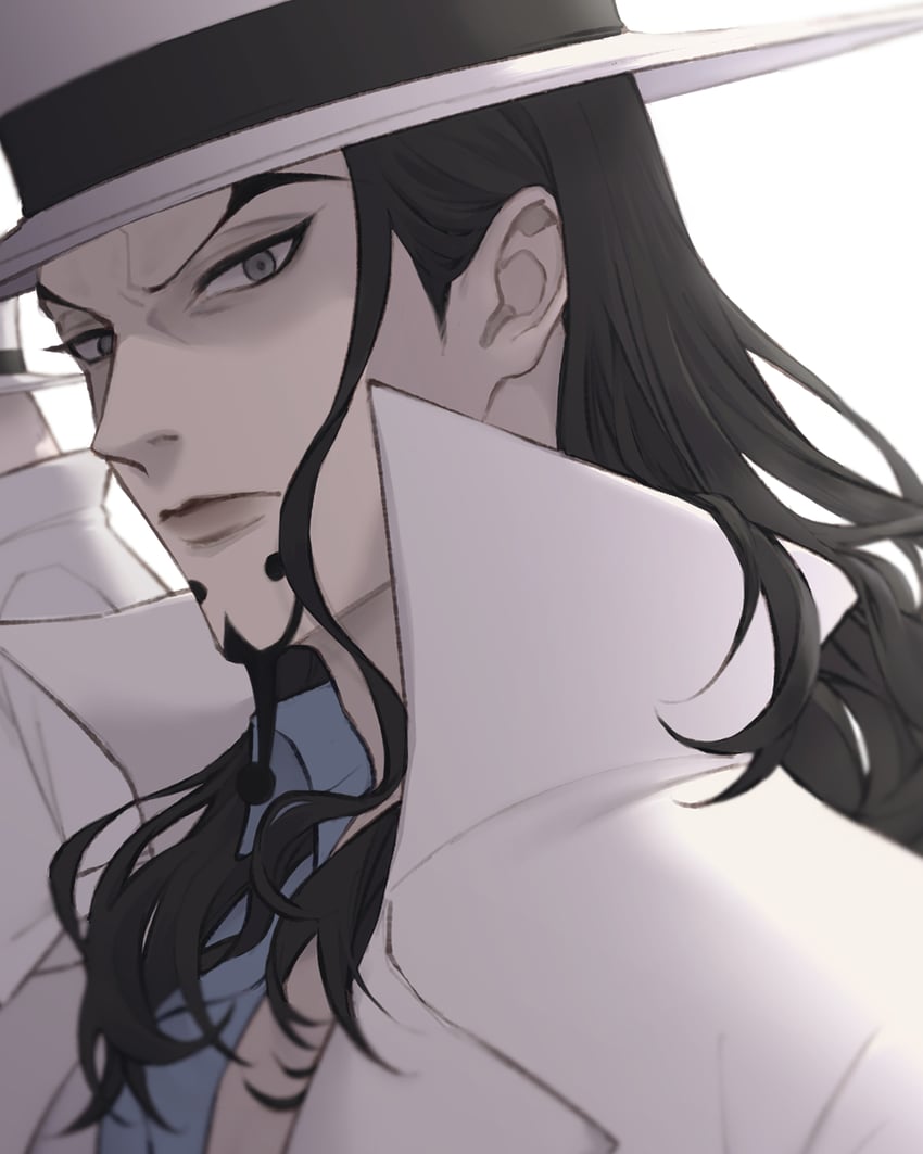 rob lucci and hattori (one piece) drawn by yl_notsad