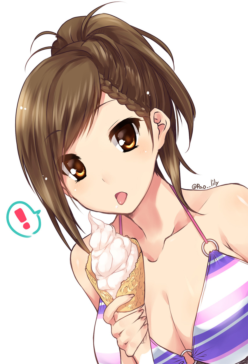 hyodo rena (idolmaster and 1 more) drawn by paopao