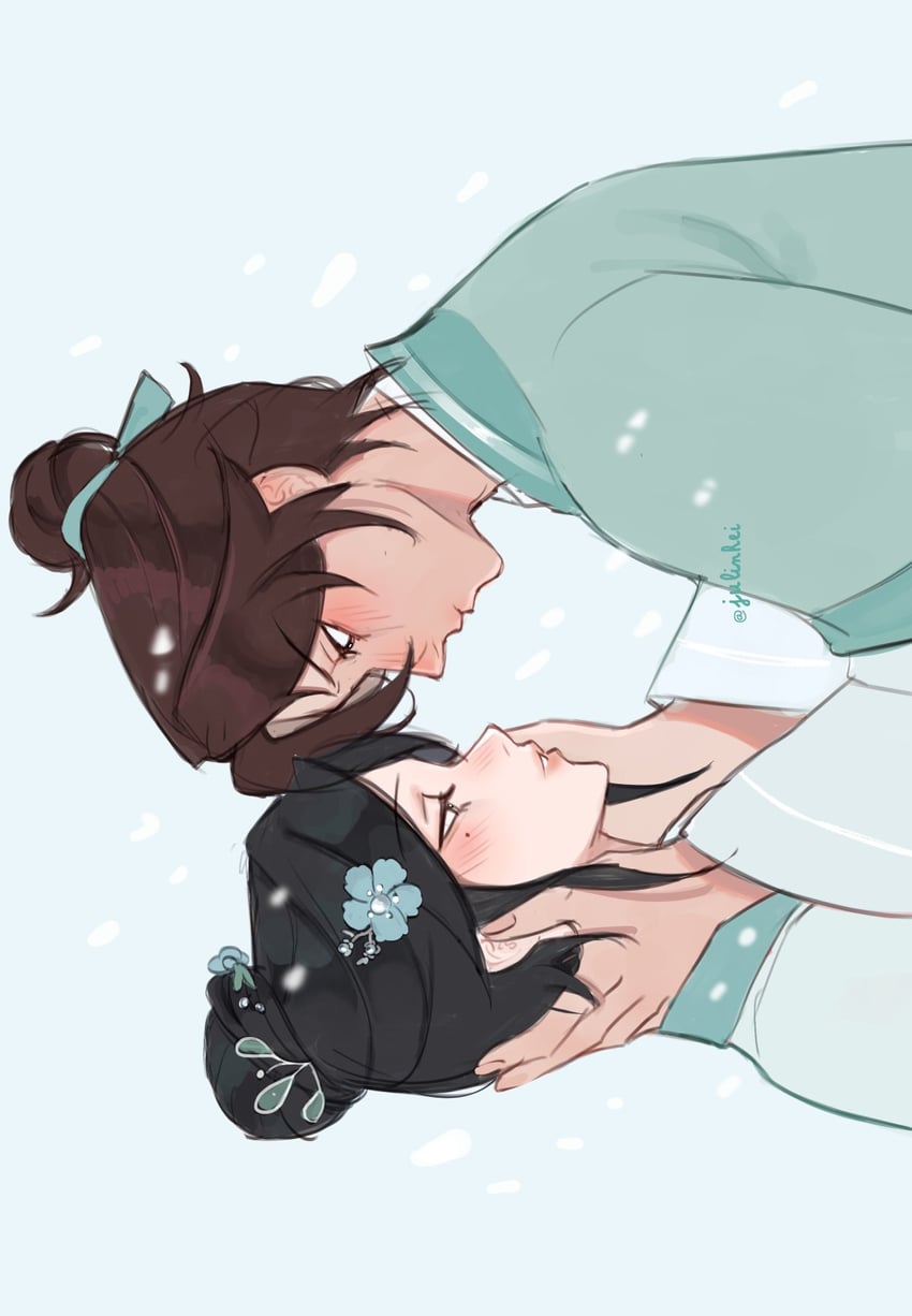yun an and lin buxian (ruzhui) drawn by julia_(julinhei)