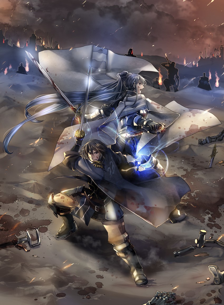 pixiv fantasia and 1 more drawn by takayama_dan