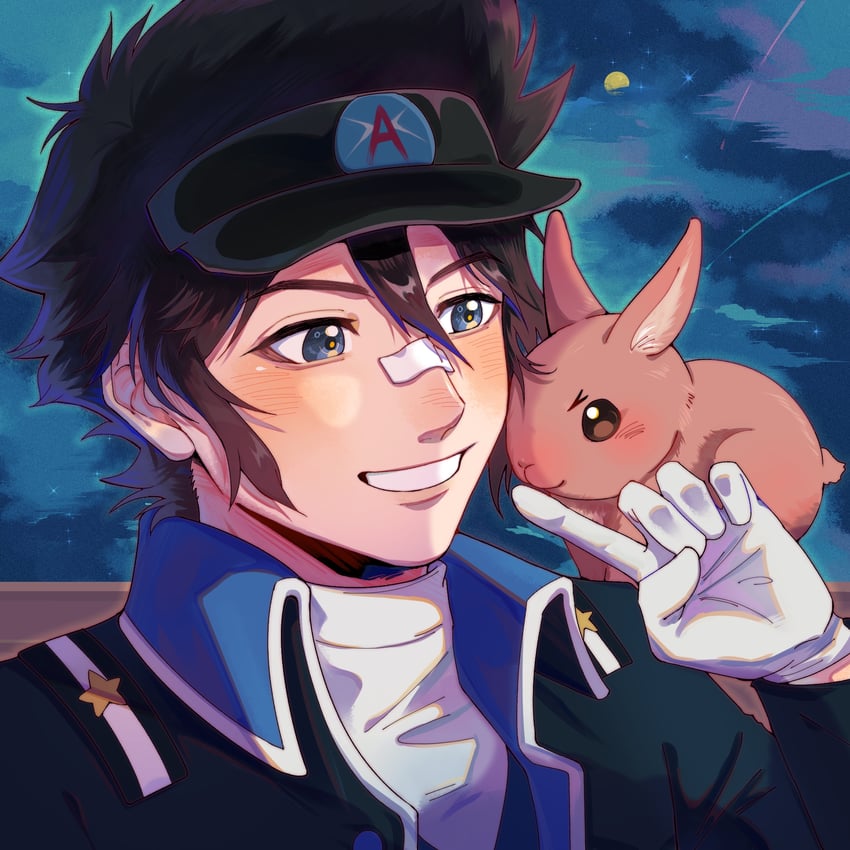 clay terran (ace attorney and 1 more) drawn by m18280226378