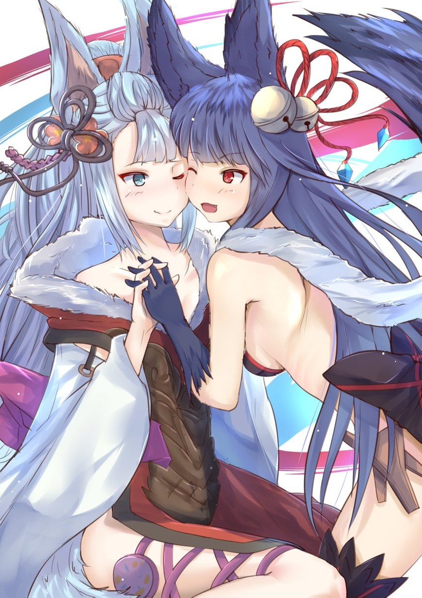 yuel and societte (granblue fantasy) drawn by rain_yadori