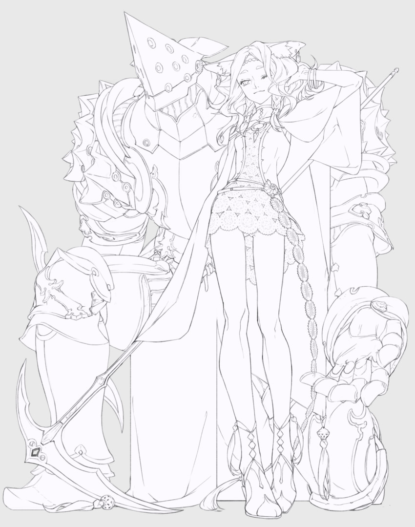 fortuner and banisher (7th dragon and 1 more) drawn by nishihara_isao