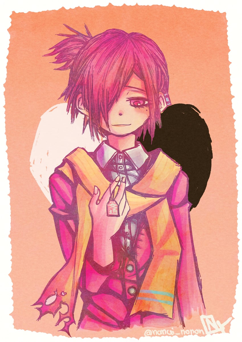mitsuba sousuke (jibaku shounen hanako-kun) drawn by nanai_nonon