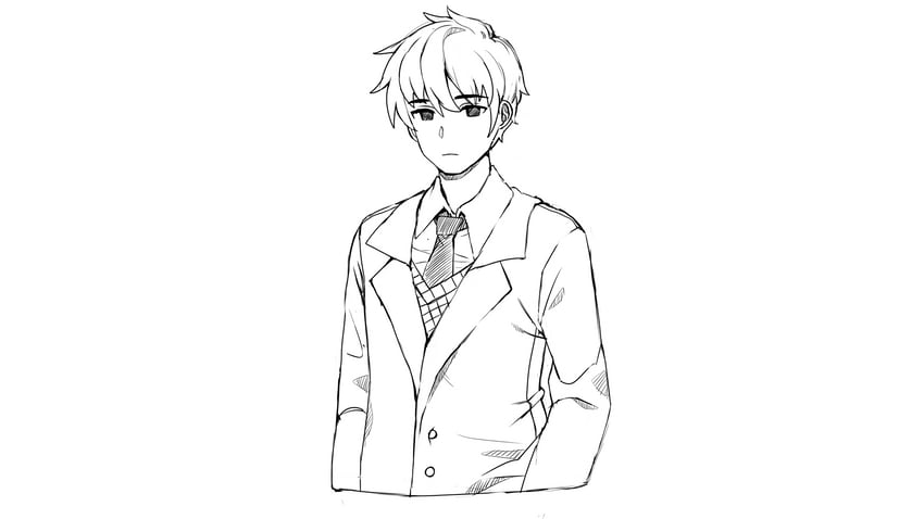 protagonist (doki doki literature club)