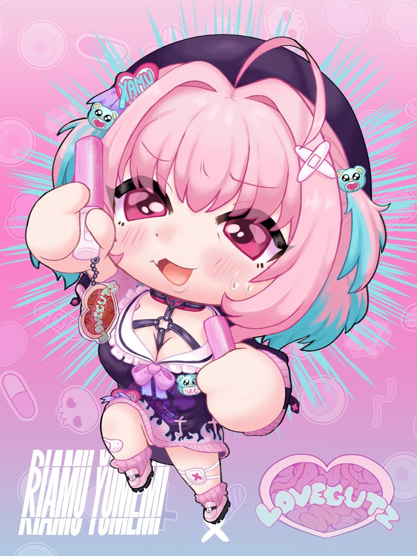 yumemi riamu (idolmaster and 2 more) drawn by lovegutzu