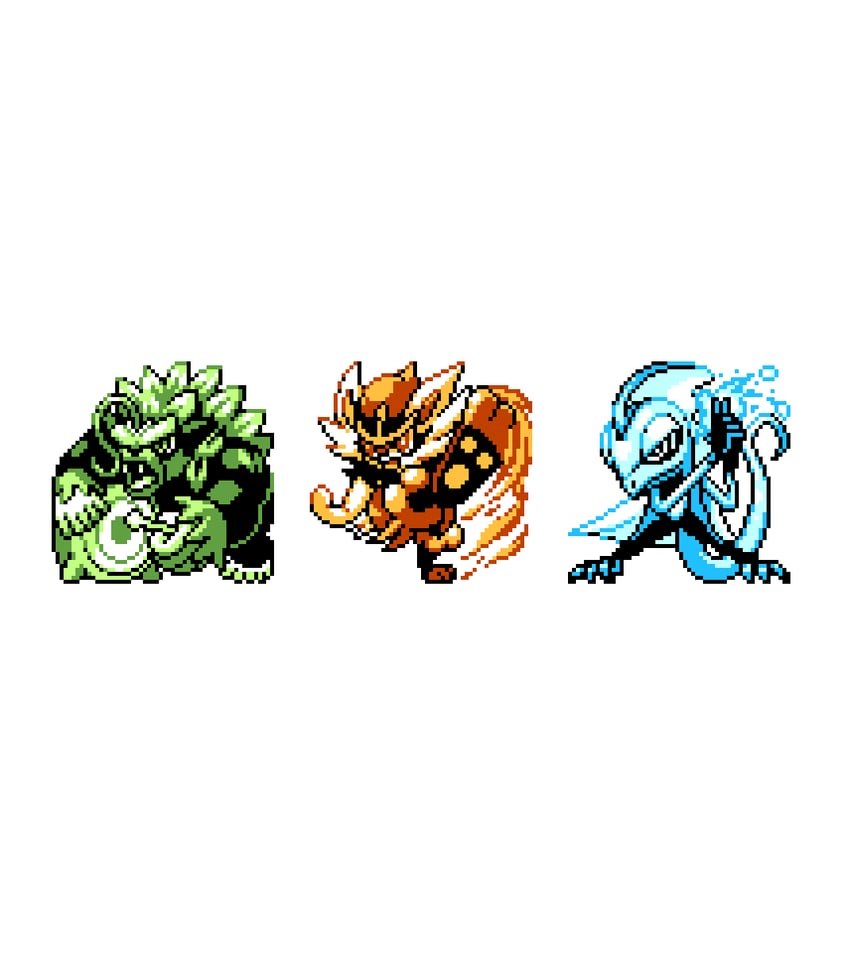 cinderace, inteleon, and rillaboom (pokemon and 1 more) drawn by pat_attackerman