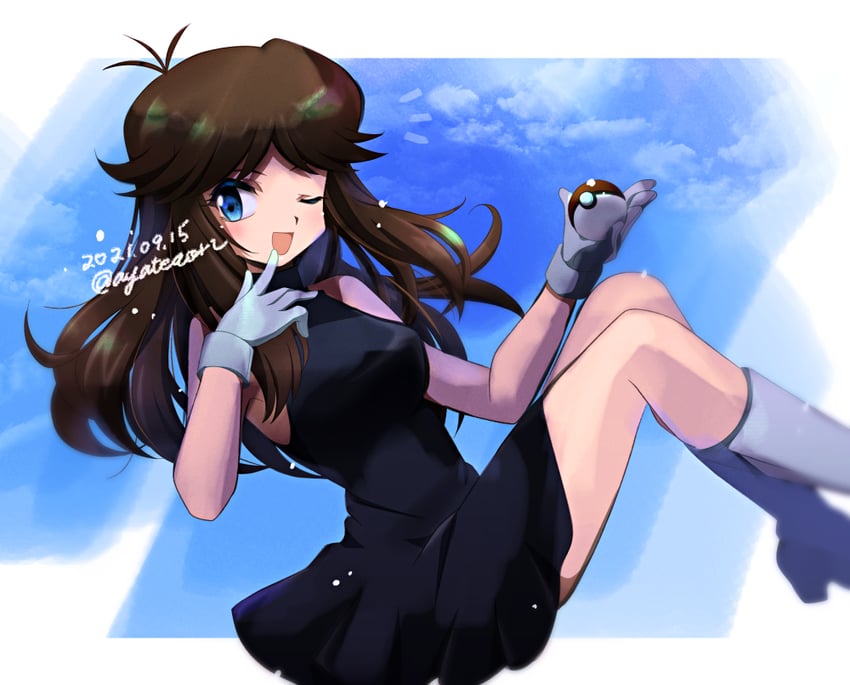 green (pokemon and 1 more) drawn by ayateaori