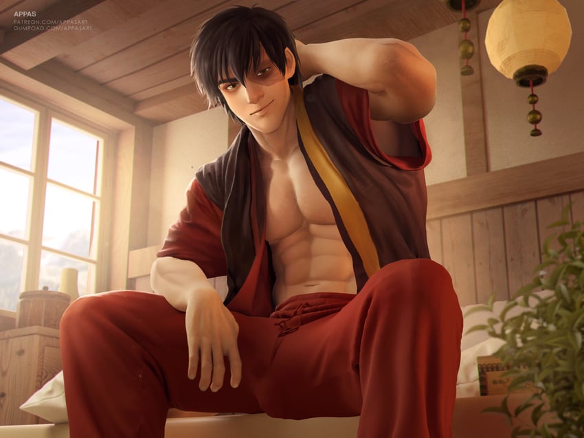 zuko (avatar legends and 1 more) drawn by appas