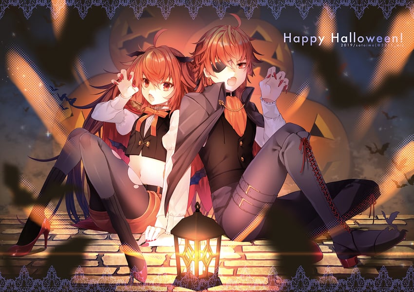 rama and sita (fate and 2 more) drawn by satoimo_(3311_mi)
