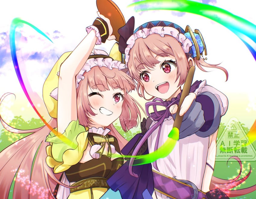 suelle malen and lydie malen (atelier and 1 more) drawn by snowstar
