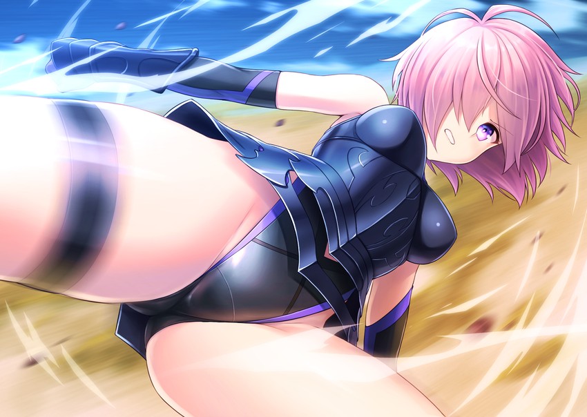 mash kyrielight (fate and 1 more) drawn by tomo_(tmtm_mf_mf)