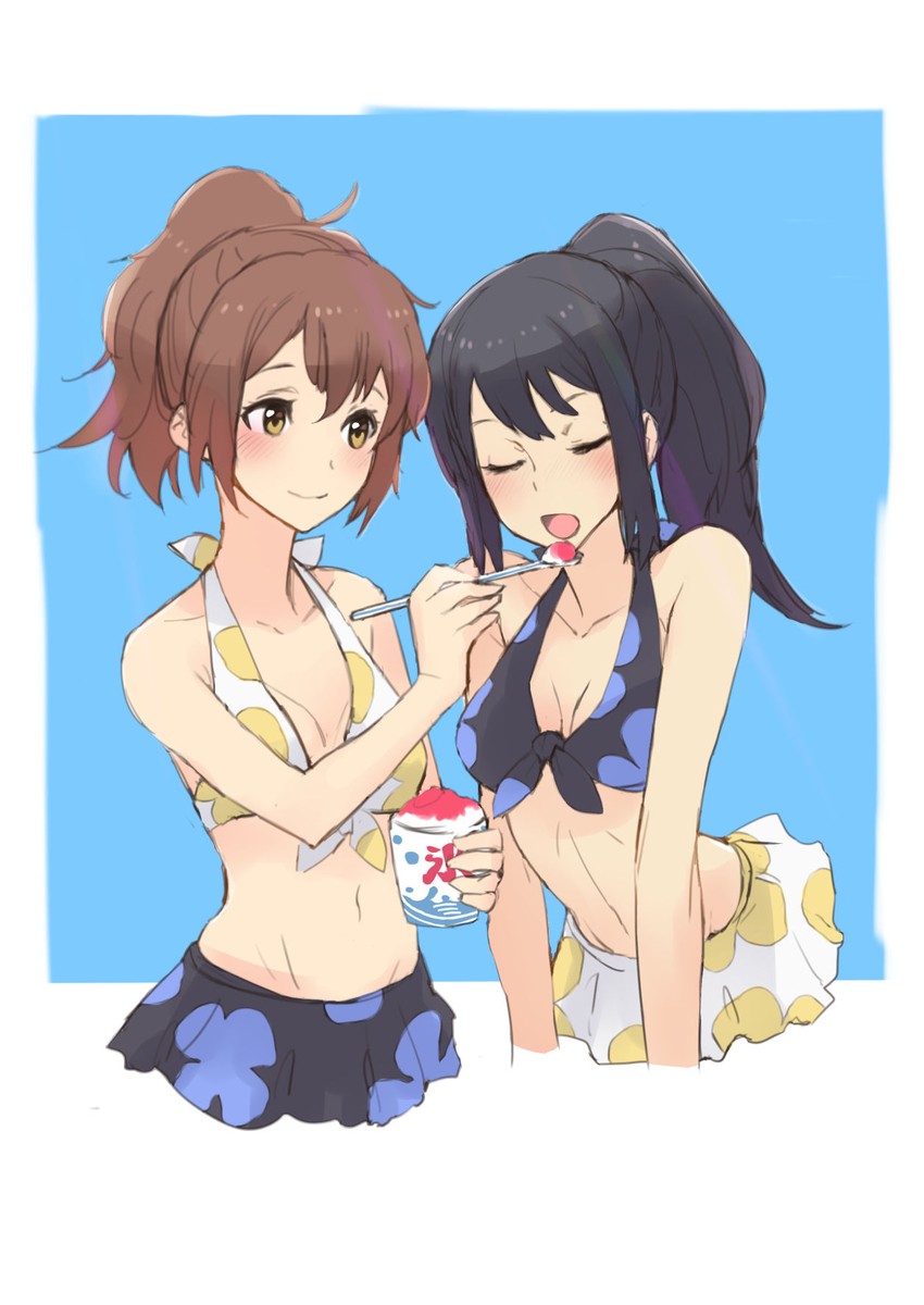 oumae kumiko and kousaka reina (hibike! euphonium) drawn by bana_(stand_flower)