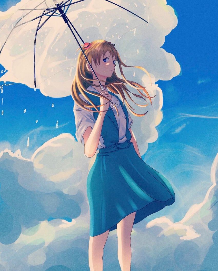 souryuu asuka langley (neon genesis evangelion) drawn by imagen_2001