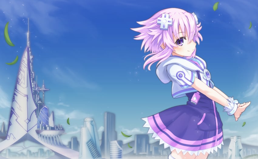 neptune (neptune and 1 more) drawn by shionic_zm