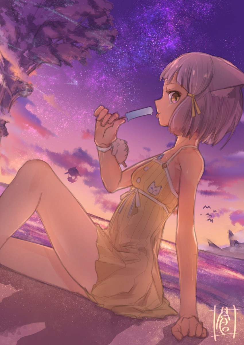 nia (xenoblade chronicles and 1 more) drawn by sou_(pale_1080)