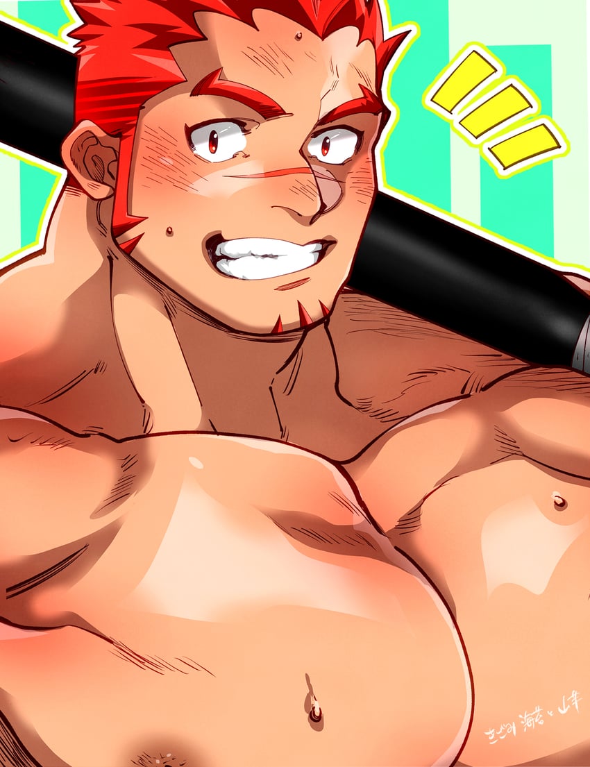 akashi (live a hero) drawn by kizami_nori_to_yamaimo