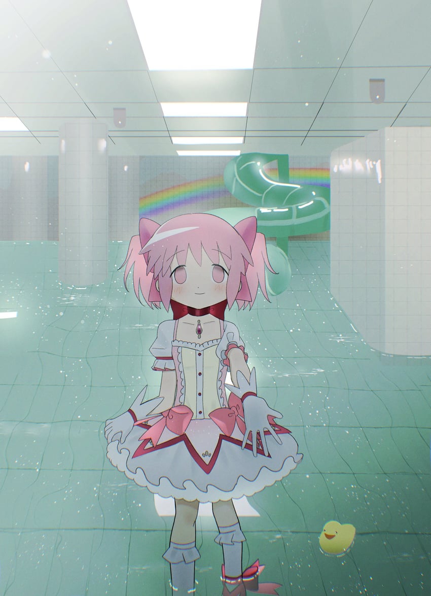kaname madoka (mahou shoujo madoka magica and 2 more) drawn by x_x_dame