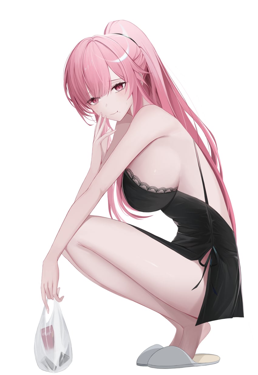 mori calliope (hololive and 1 more) drawn by aliez