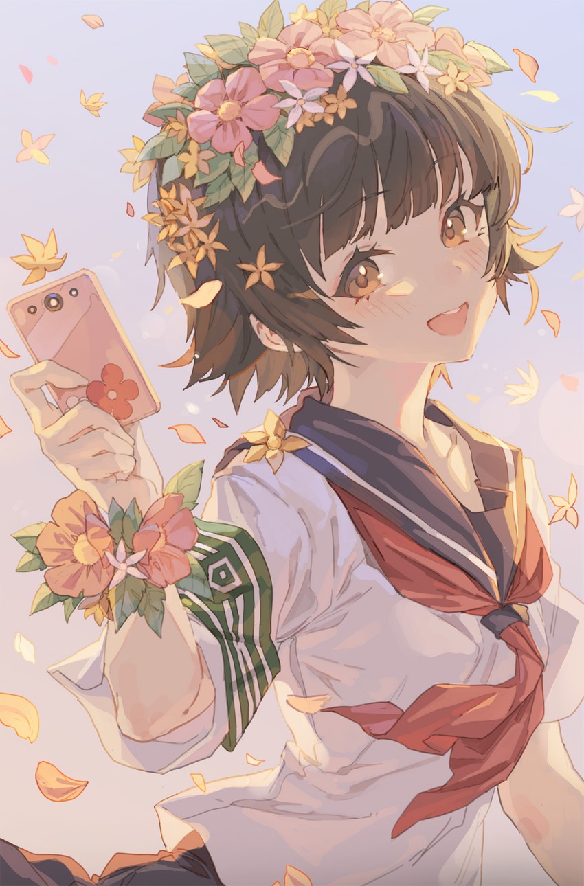 uiharu kazari (toaru majutsu no index and 1 more) drawn by hxxg