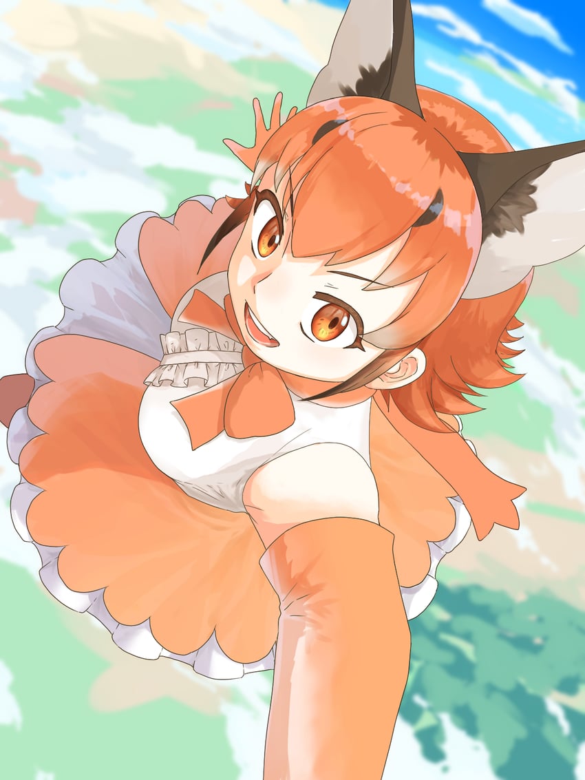 caracal (kemono friends and 1 more) drawn by y0whqzz8bkslezl
