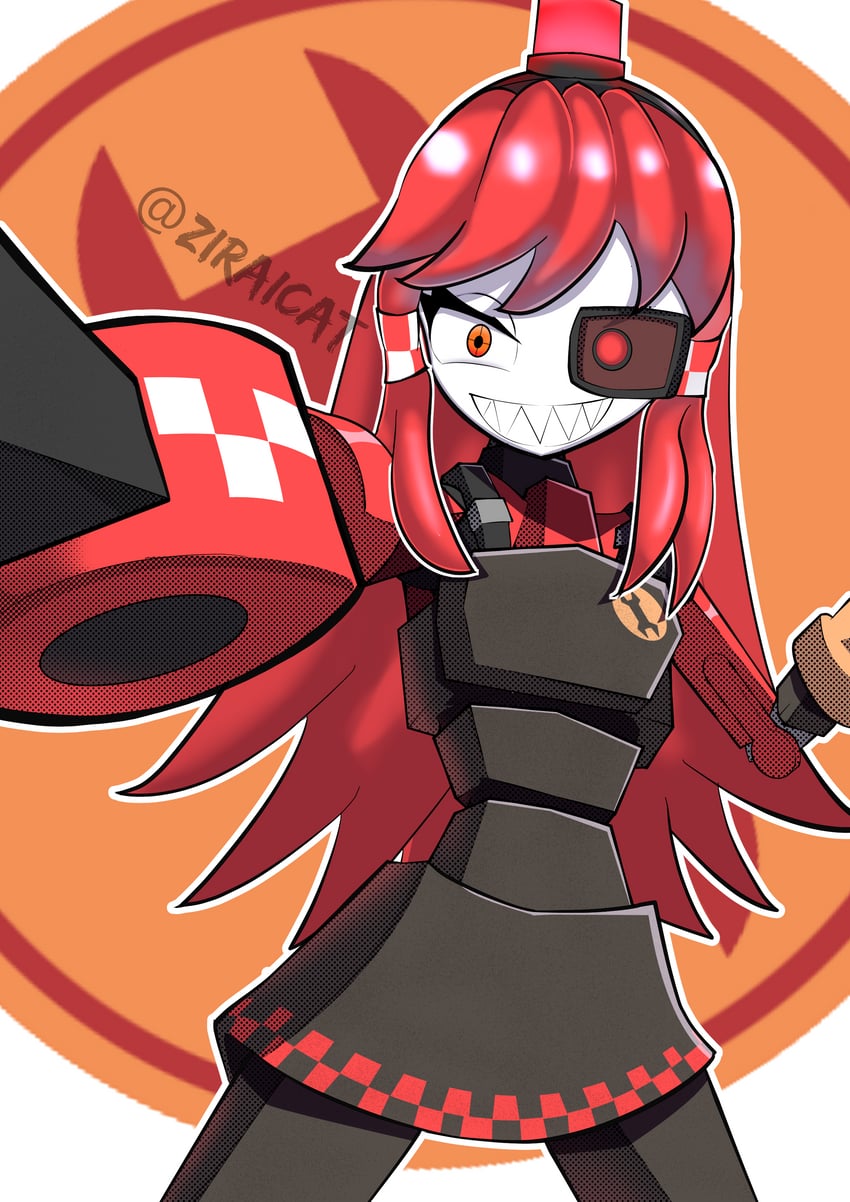 mimi-sentry (original and 1 more) drawn by ziraicat