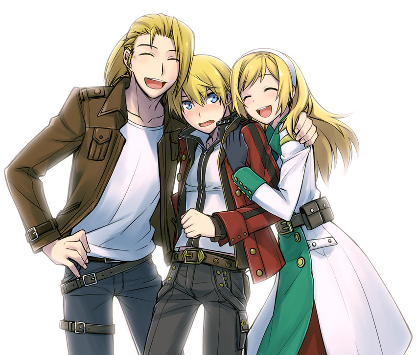 reanbell, zephyr, and vashyron (end of eternity) drawn by botamochi_usagi