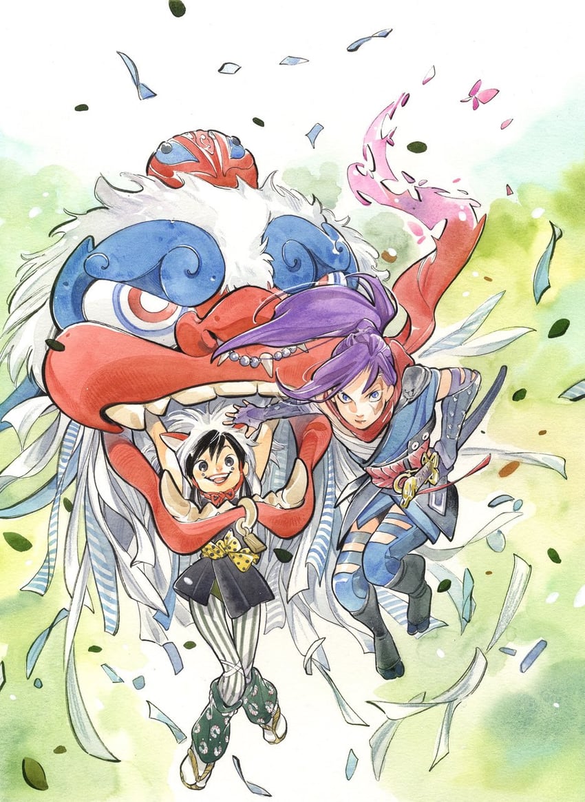 psylocke and peni parker (marvel and 3 more) drawn by peach_momoko