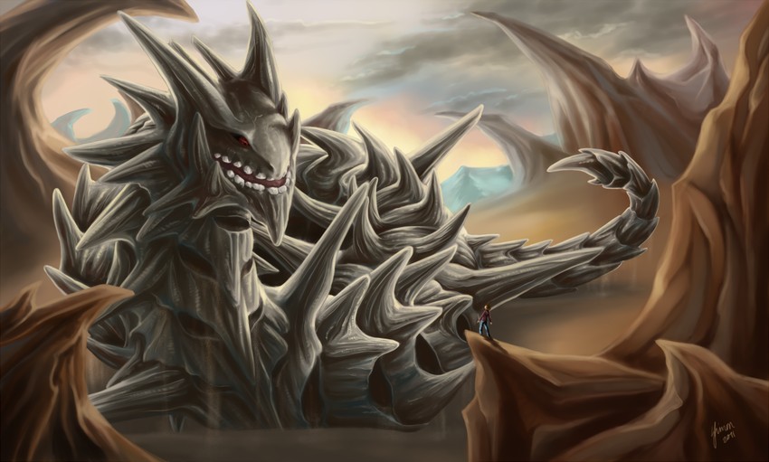 steelix (original and 2 more) drawn by shadeofshinon