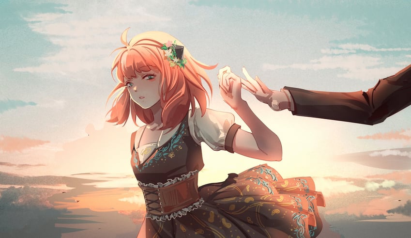 anya and damian desmond (spy x family) drawn by emalfire0312