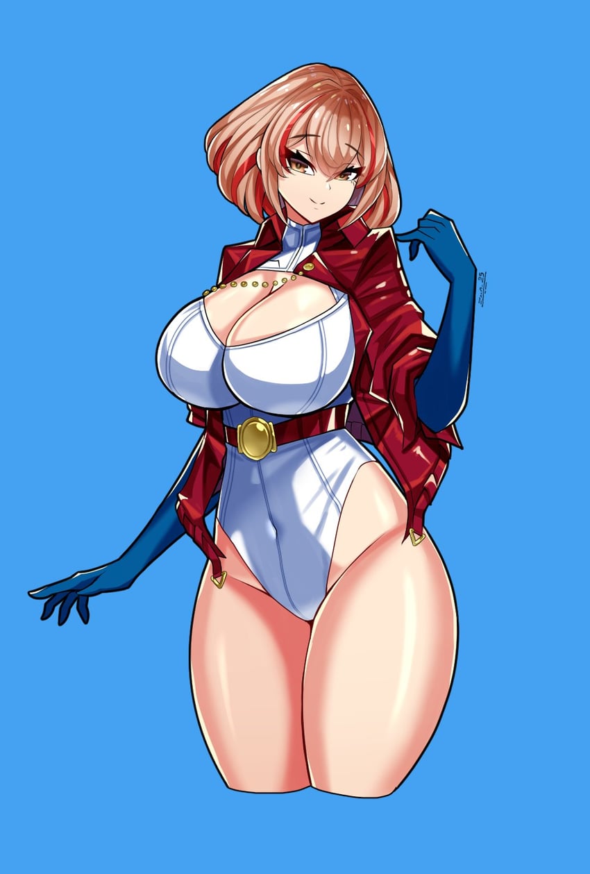 roon and power girl (azur lane and 1 more) drawn by zer0z_vi