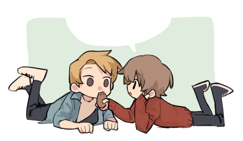grian and solidaritygaming (minecraft youtube and 1 more) drawn by mipaihere