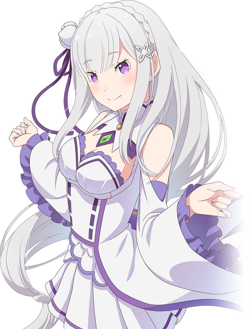 emilia (re:zero kara hajimeru isekai seikatsu and 1 more)