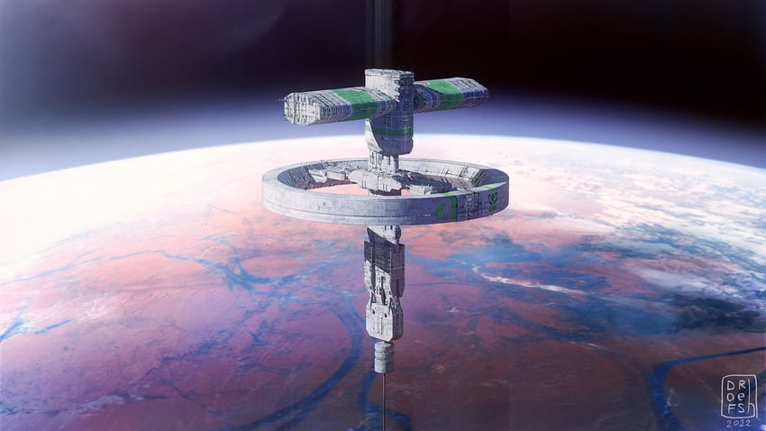 infinite fleet drawn by dofresh