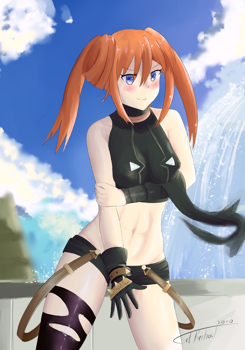 tennouboshi uzume and orange heart (neptune and 2 more) drawn by jetkerbal