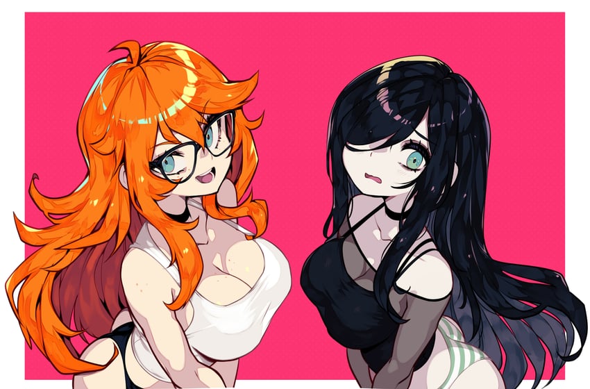 aria wintermint and kaz asteri (original and 2 more) drawn by parororo