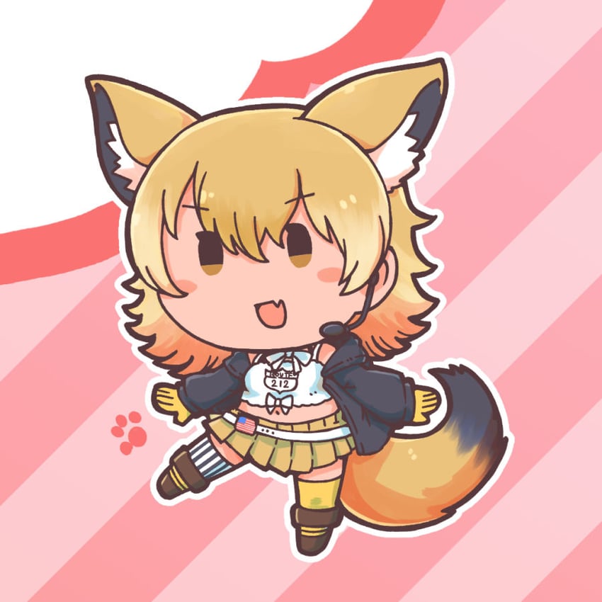 coyote (kemono friends and 1 more) drawn by numazoko_namazu