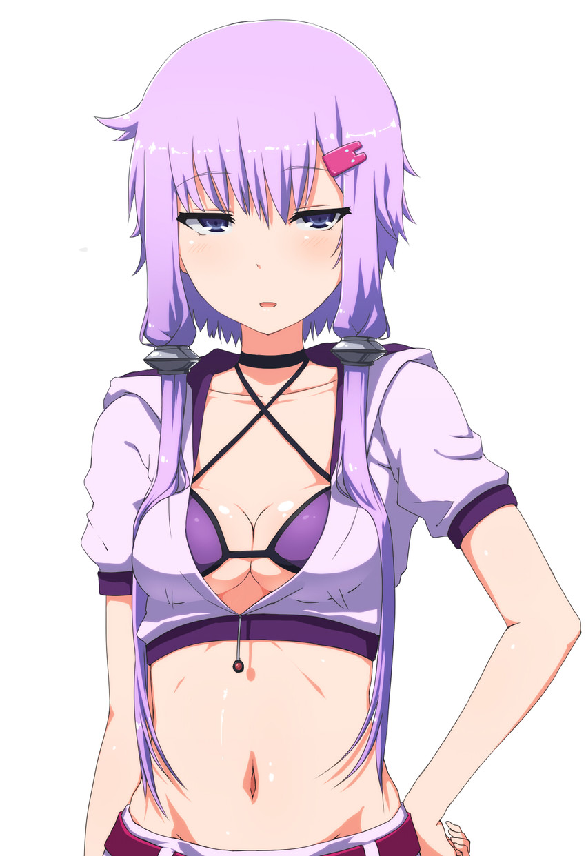 yuzuki yukari (vocaloid and 1 more) drawn by abmayo