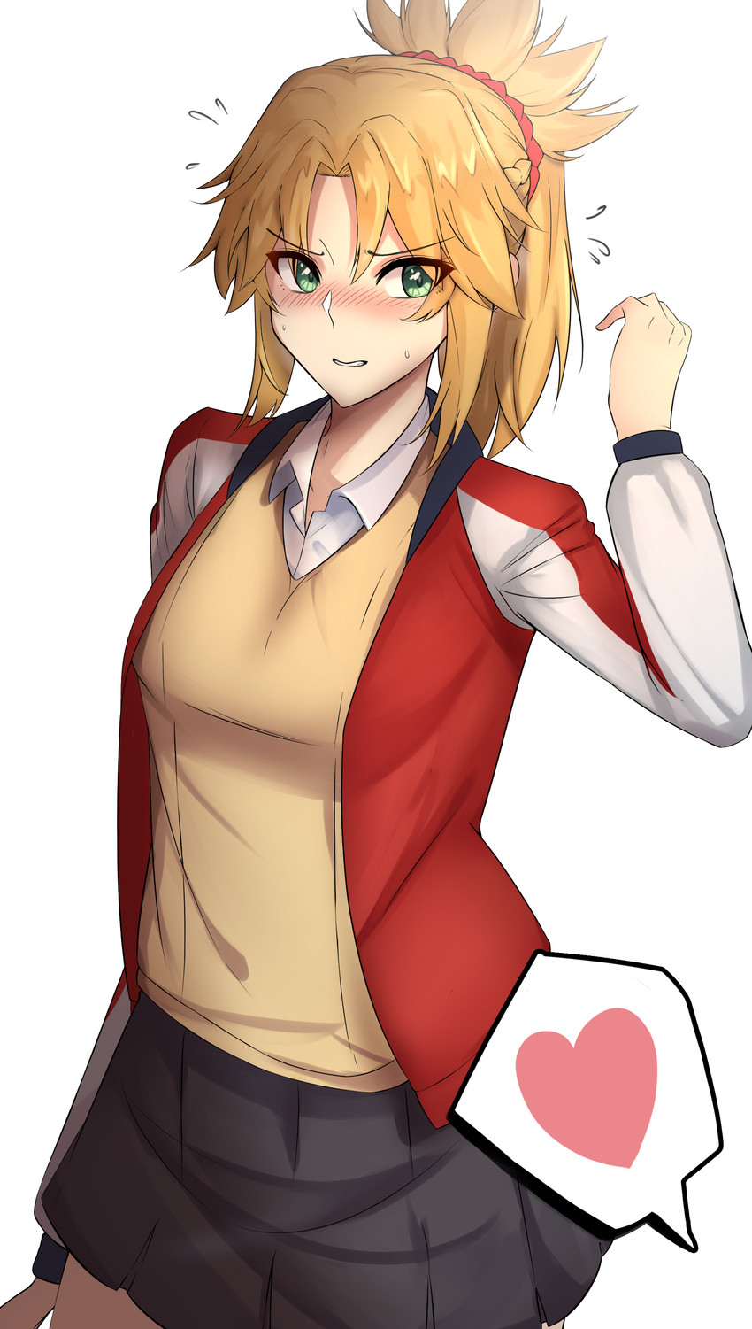 mordred (fate and 1 more) drawn by code_nt