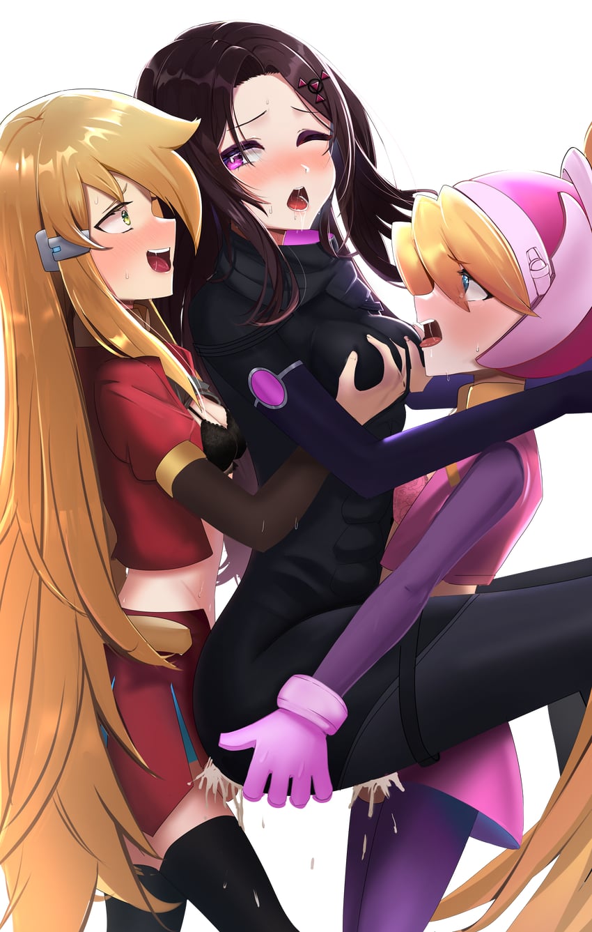 ciel, dusk, and elf (original and 2 more) drawn by fauron714