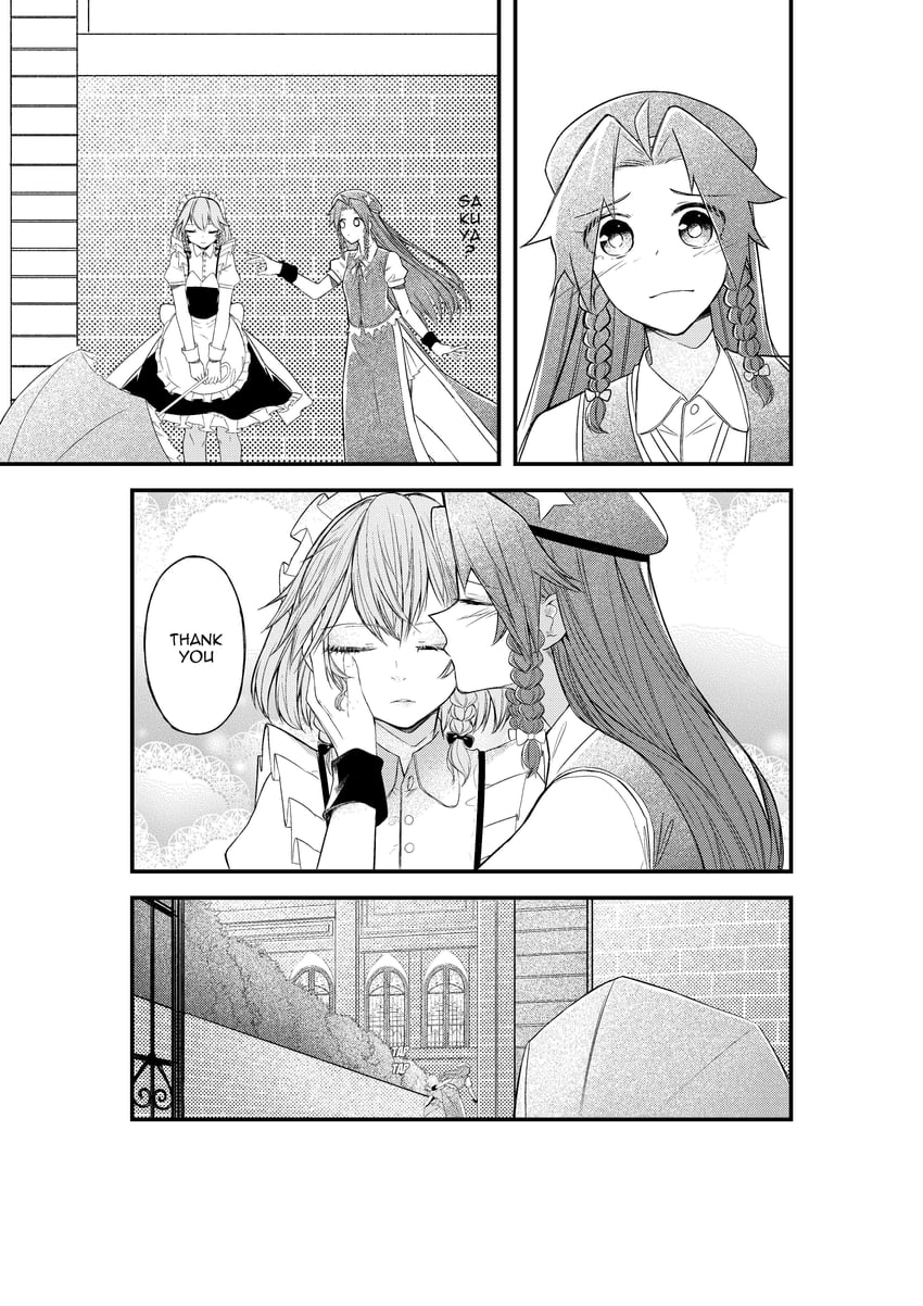 izayoi sakuya and hong meiling (touhou) drawn by sweet_reverie