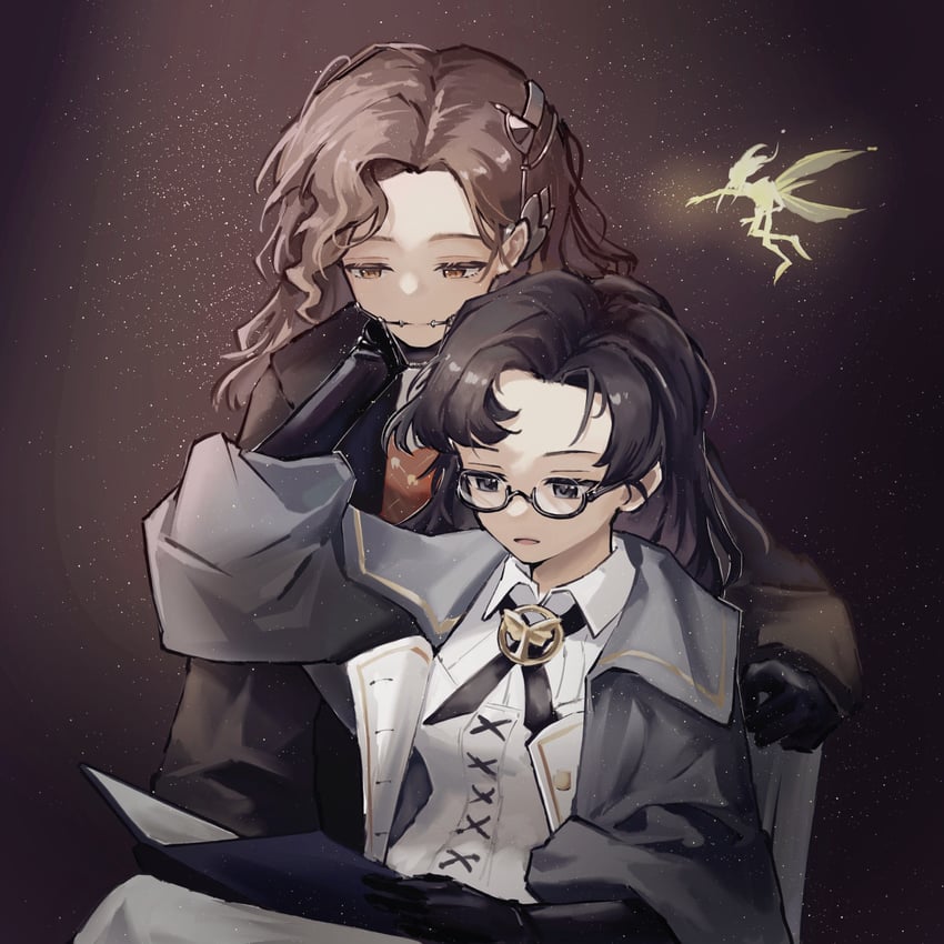 tooth fairy and z (reverse:1999) drawn by sha_nibayu